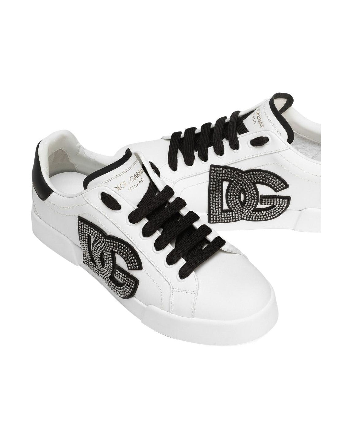 Dolce & Gabbana White Sneakers Glam Steals