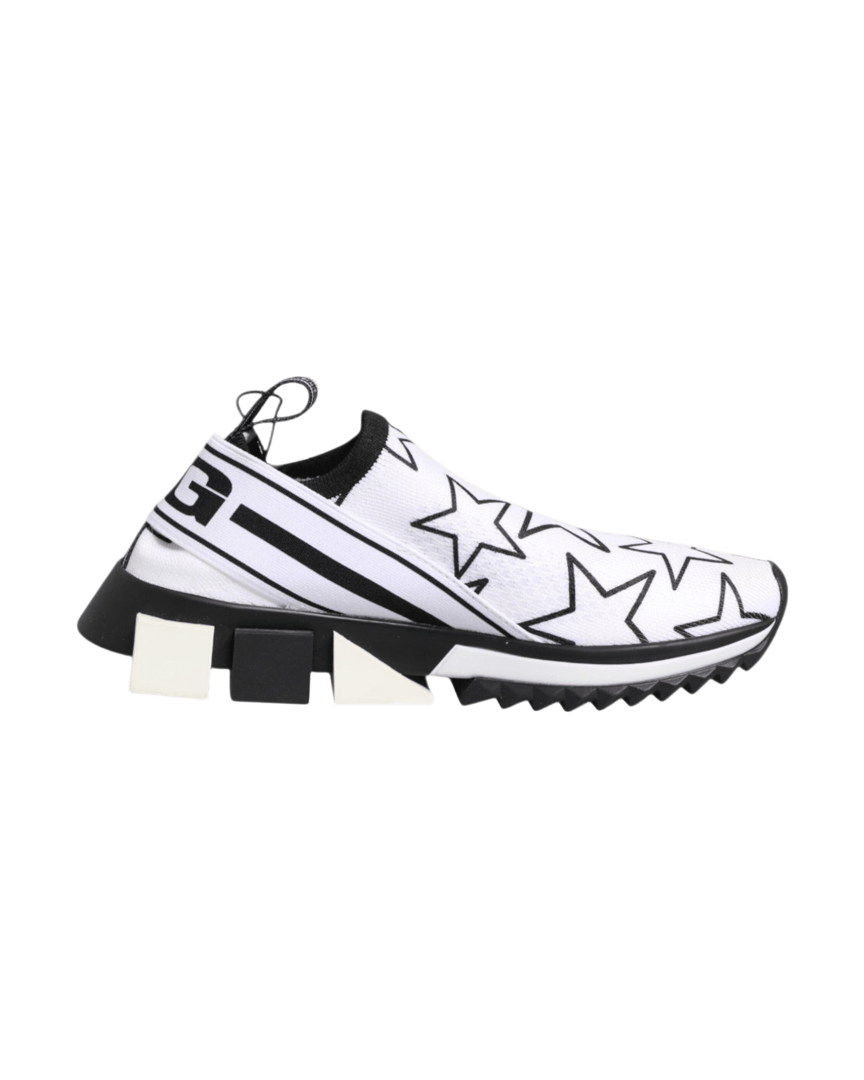 Dolce & Gabbana White Stars Sorrento Low Top Sneakers Shoes Glam Steals