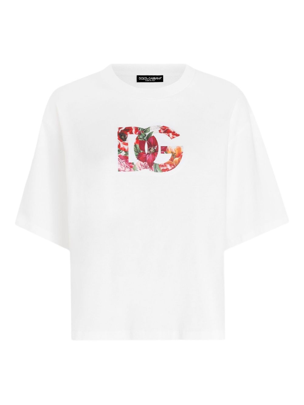 Dolce & Gabbana White T-shirt Glam Steals
