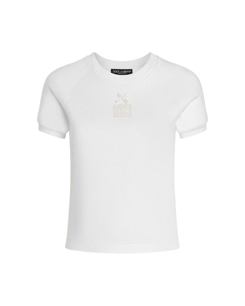 Dolce & Gabbana White T-shirt Glam Steals