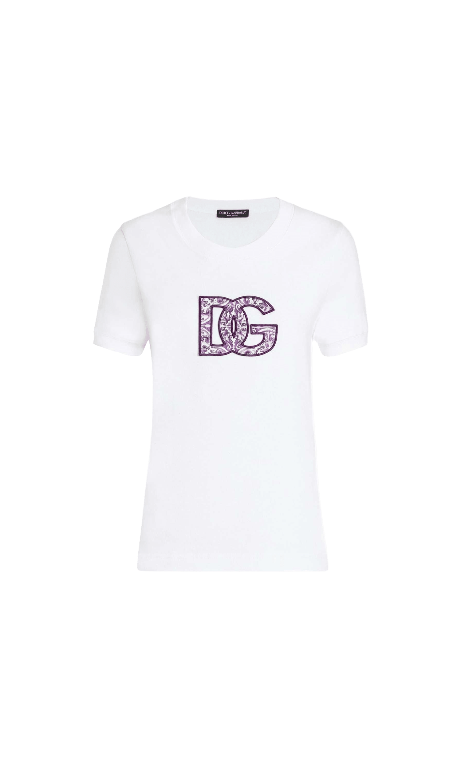 Dolce & Gabbana White T-shirt Glam Steals