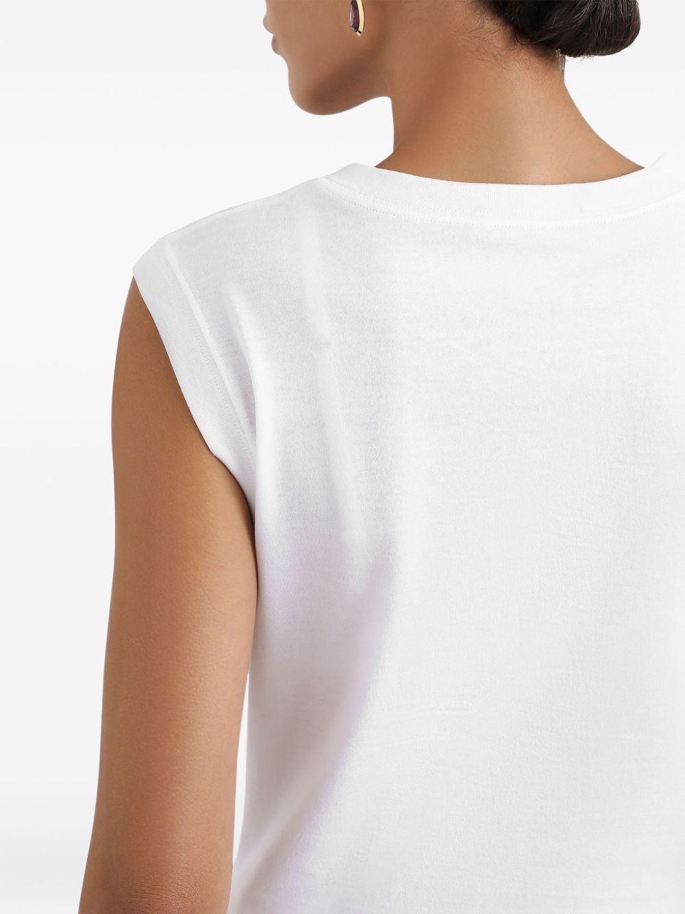 Dolce & Gabbana White T-shirt Glam Steals