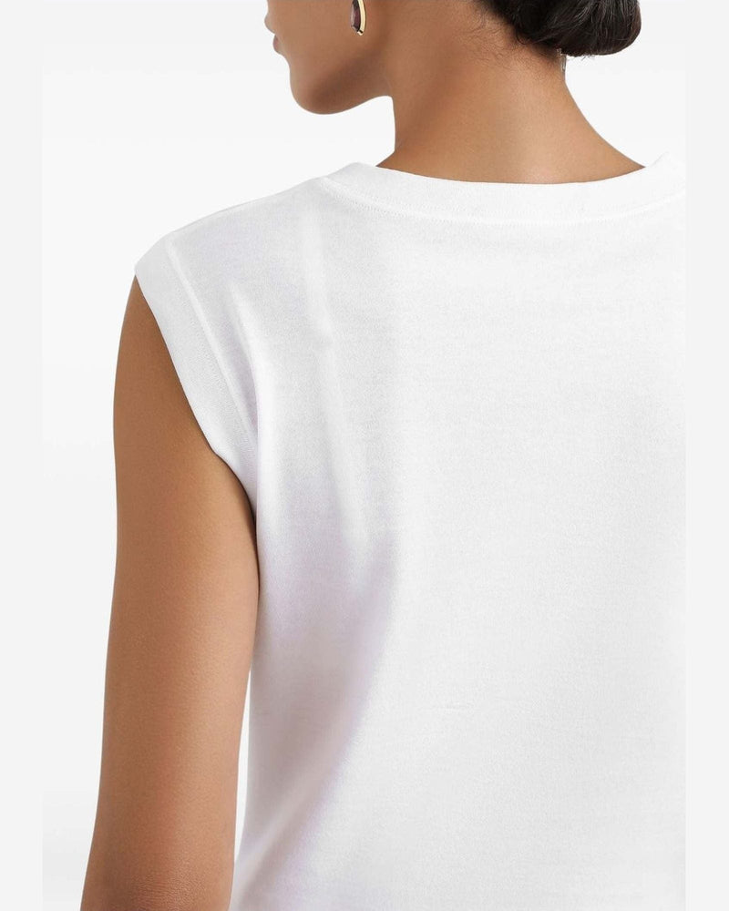 Dolce & Gabbana White T-shirt Glam Steals