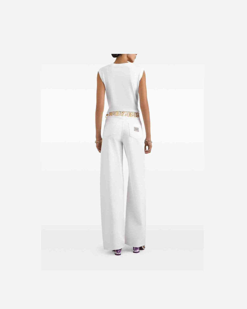 Dolce & Gabbana White T-shirt Glam Steals