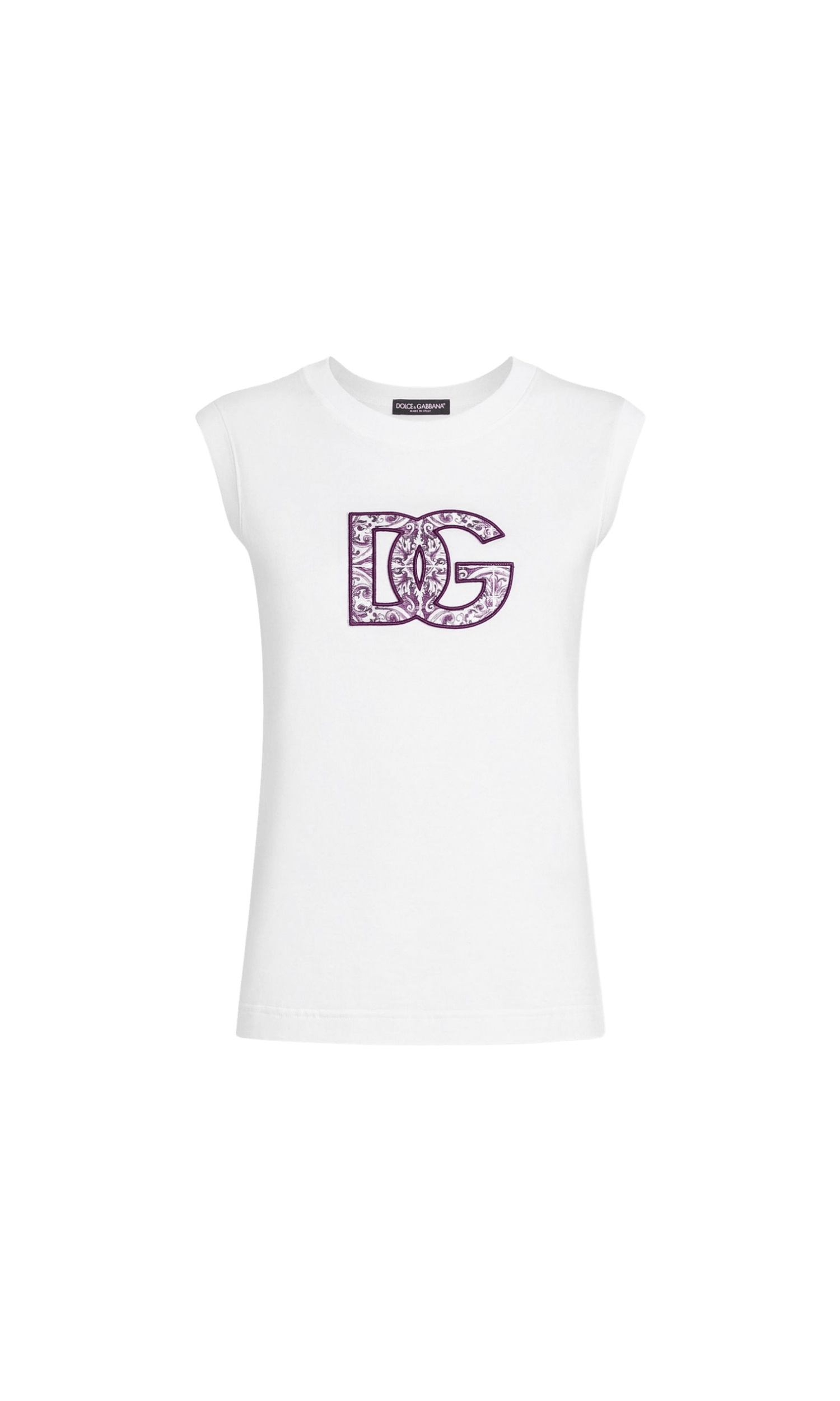 Dolce & Gabbana White T-shirt Glam Steals