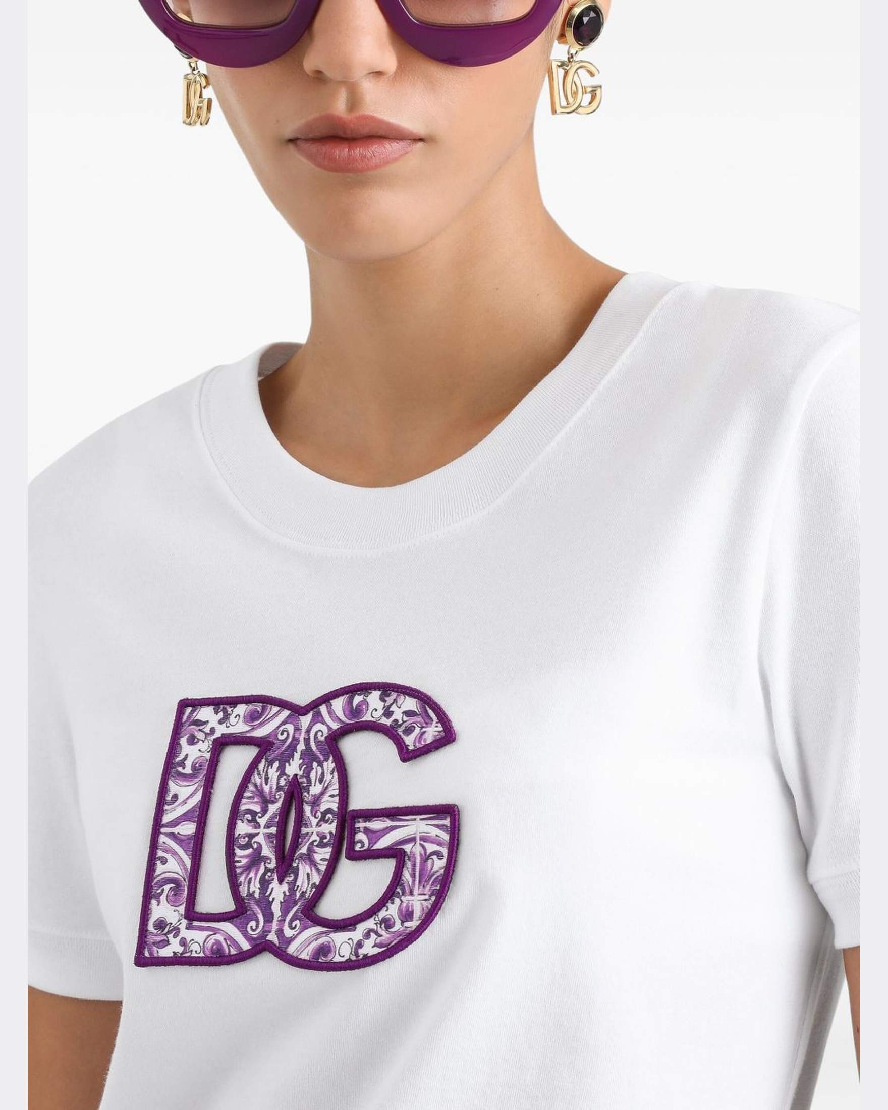 Dolce & Gabbana White T-shirt and Polo Glam Steals