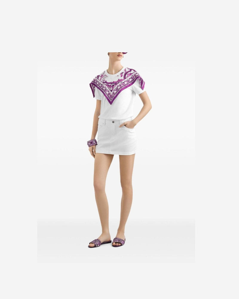 Dolce & Gabbana White T-shirt and Polo Glam Steals