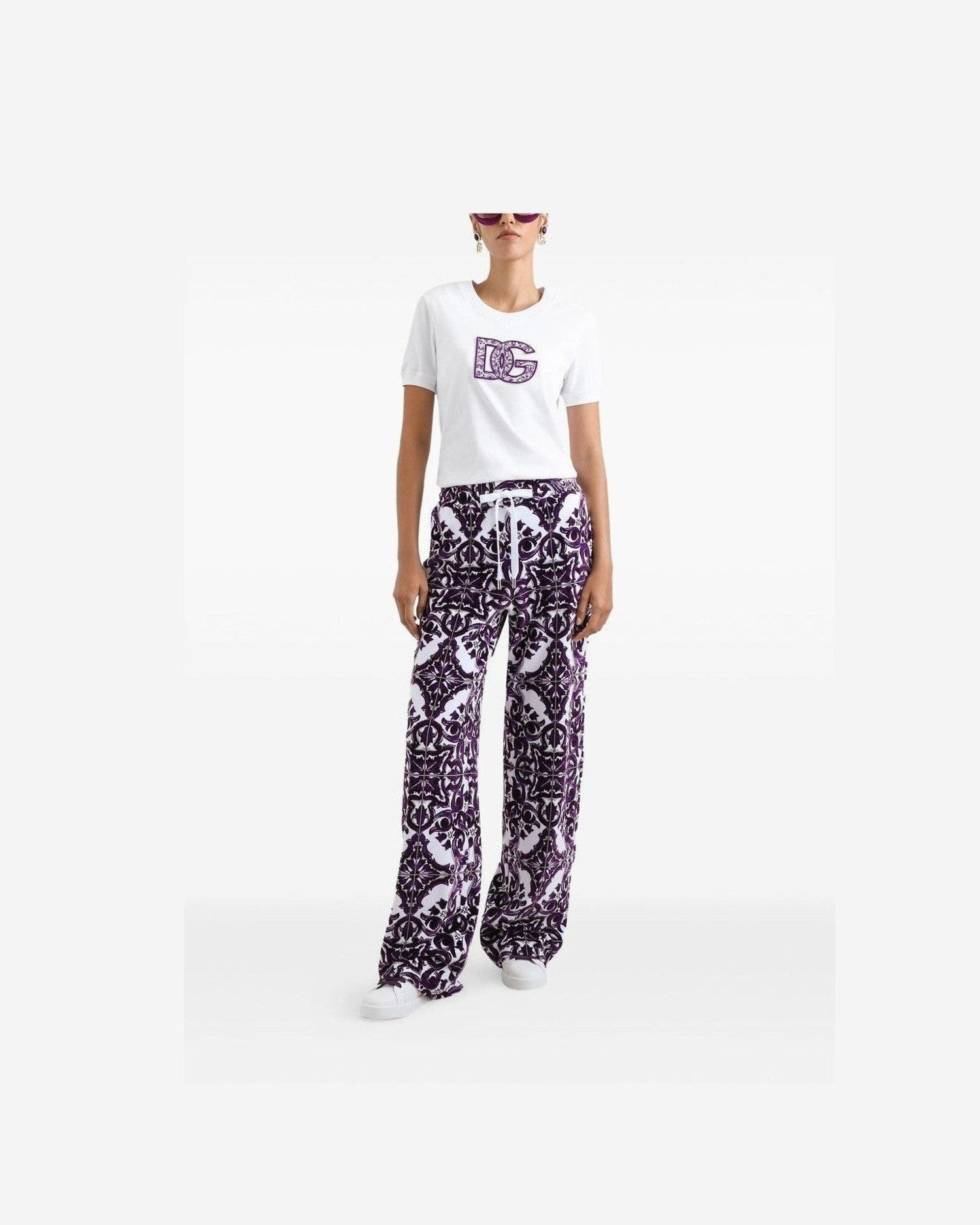 Dolce & Gabbana White T-shirt and Polo Glam Steals