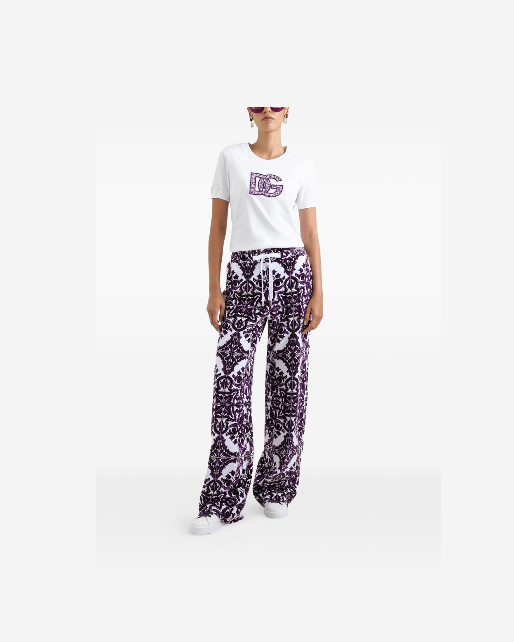 Dolce & Gabbana White T-shirt and Polo Glam Steals