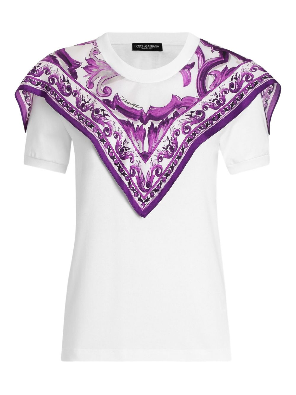 Dolce & Gabbana White T-shirt and Polo Glam Steals