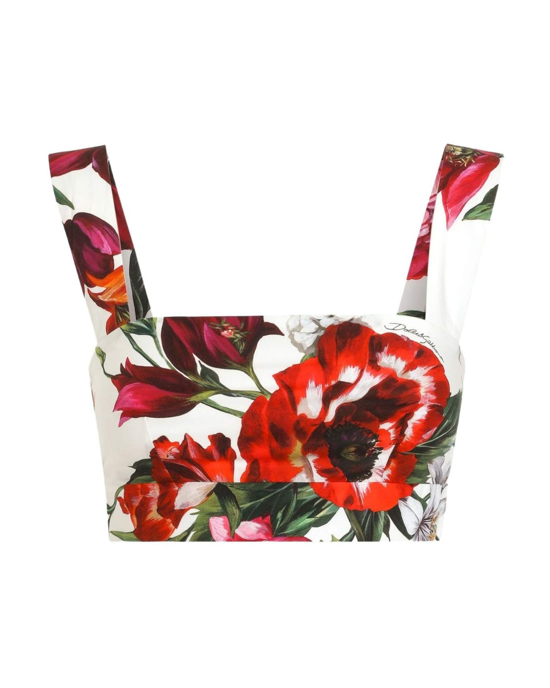 Dolce & Gabbana White Top Glam Steals
