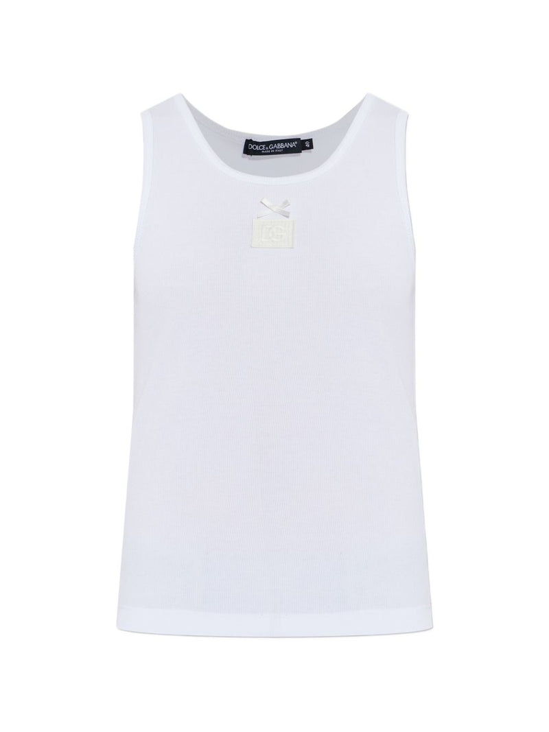 Dolce & Gabbana White Top Glam Steals