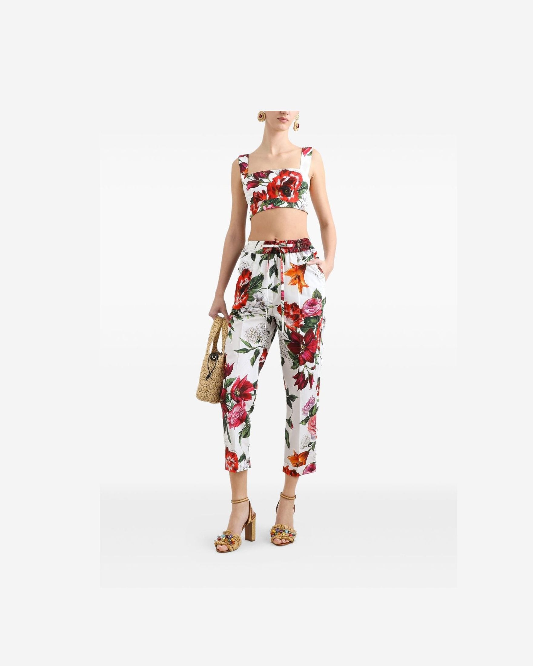 Dolce & Gabbana White Top Glam Steals