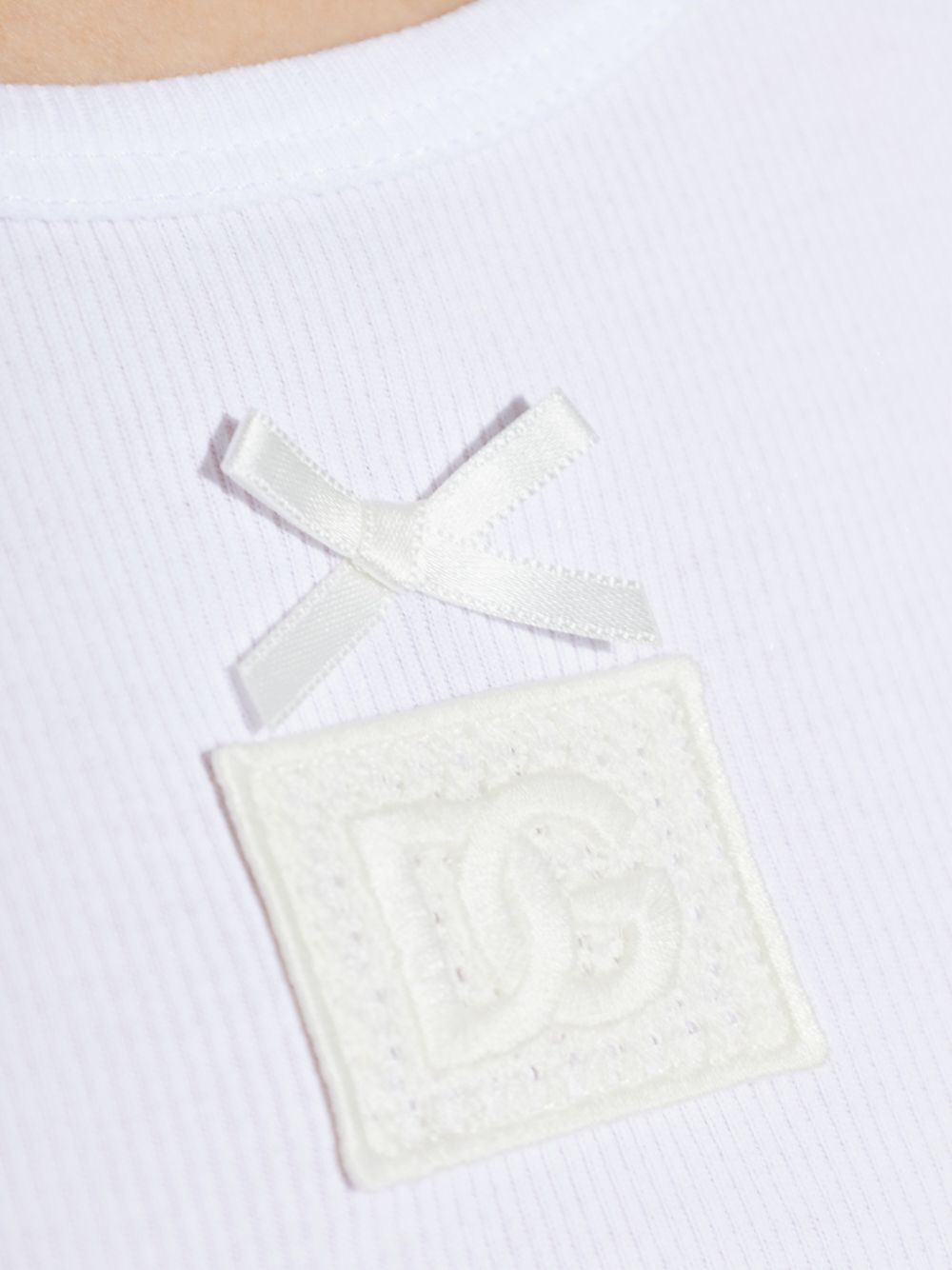 Dolce & Gabbana White Top Glam Steals