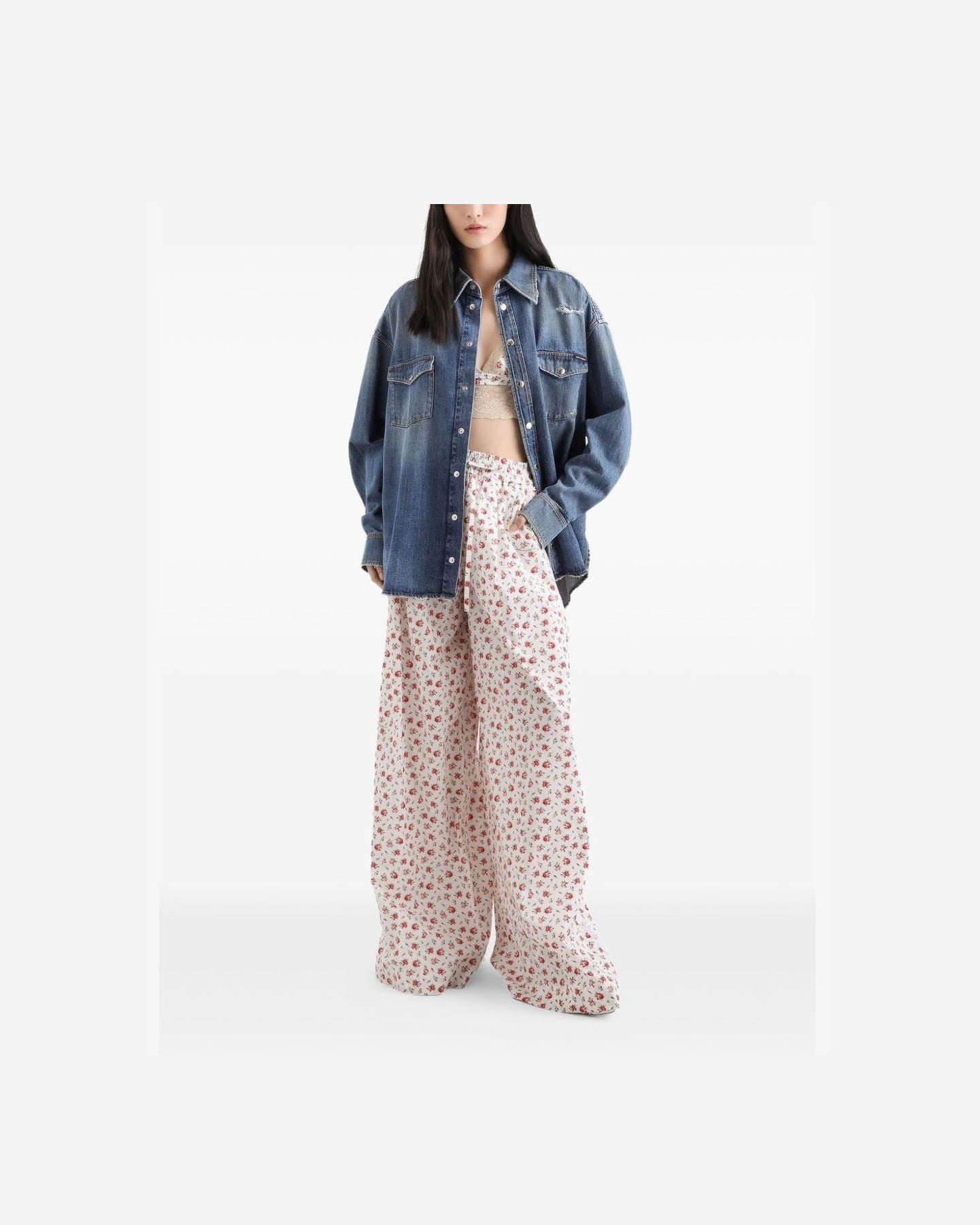 Dolce & Gabbana White Trouser Trousers
