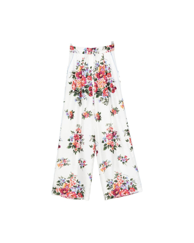 Dolce & Gabbana White Trouser Glam Steals