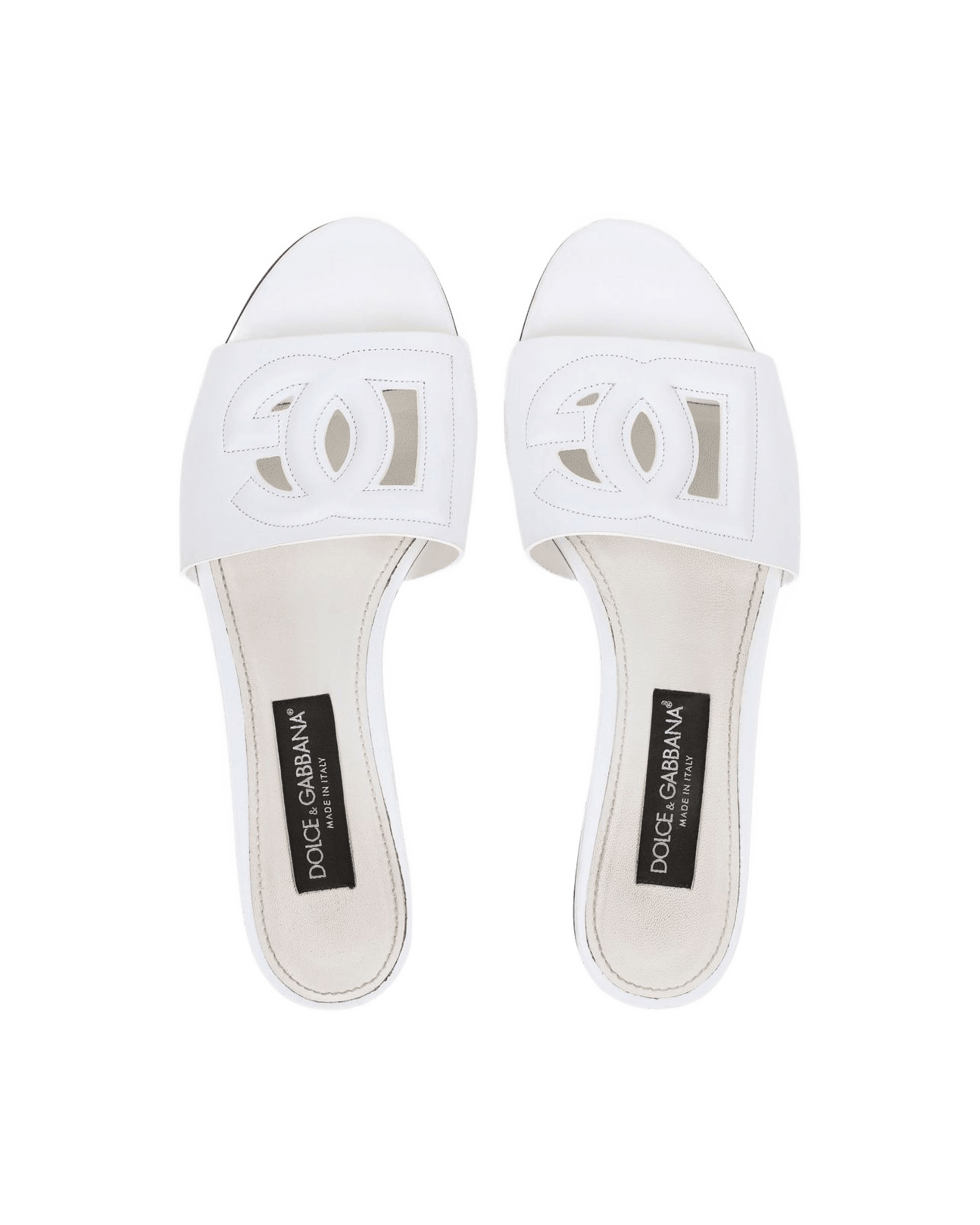 Dolce & Gabbana White and Sandals Glam Steals