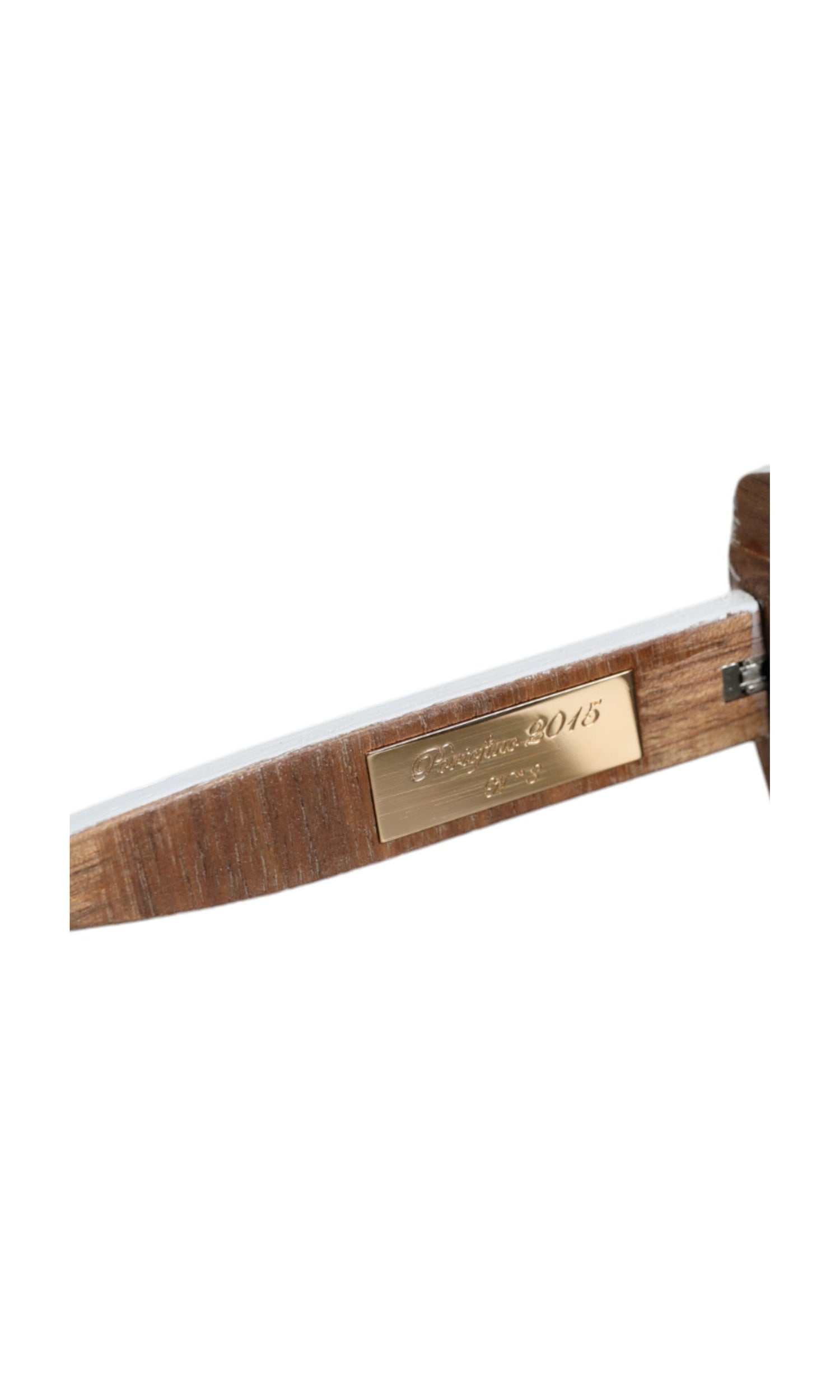 Dolce & Gabbana Wood Crystal Brass Frame Floral Hand Paint Multicolor Sunglasses Glam Steals