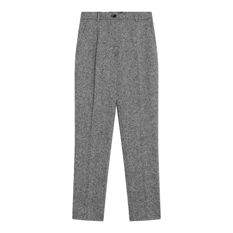 Dolce & Gabbana Wool Blend Dotted Trouser Glam Steals
