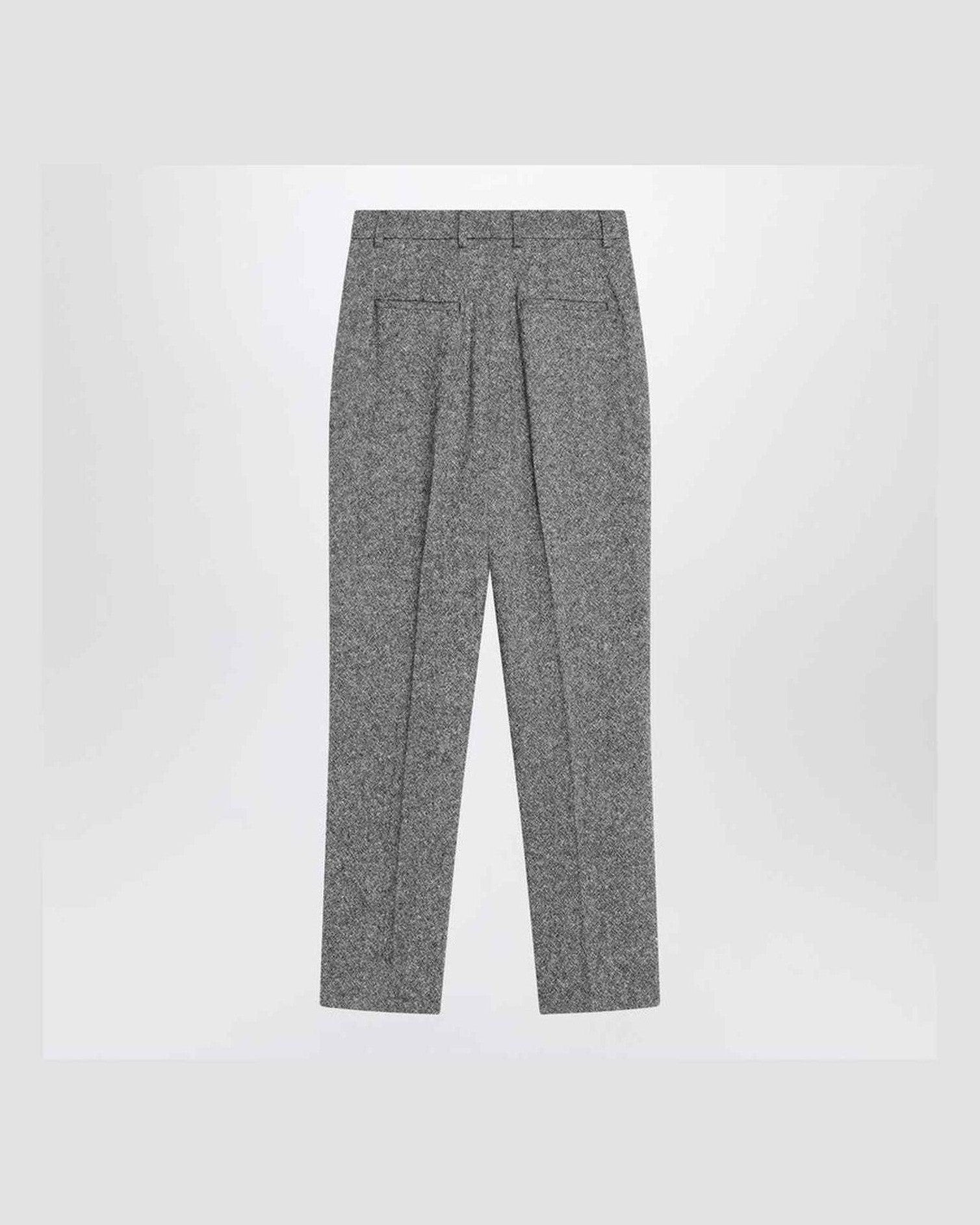Dolce & Gabbana Wool Blend Dotted Trouser Glam Steals