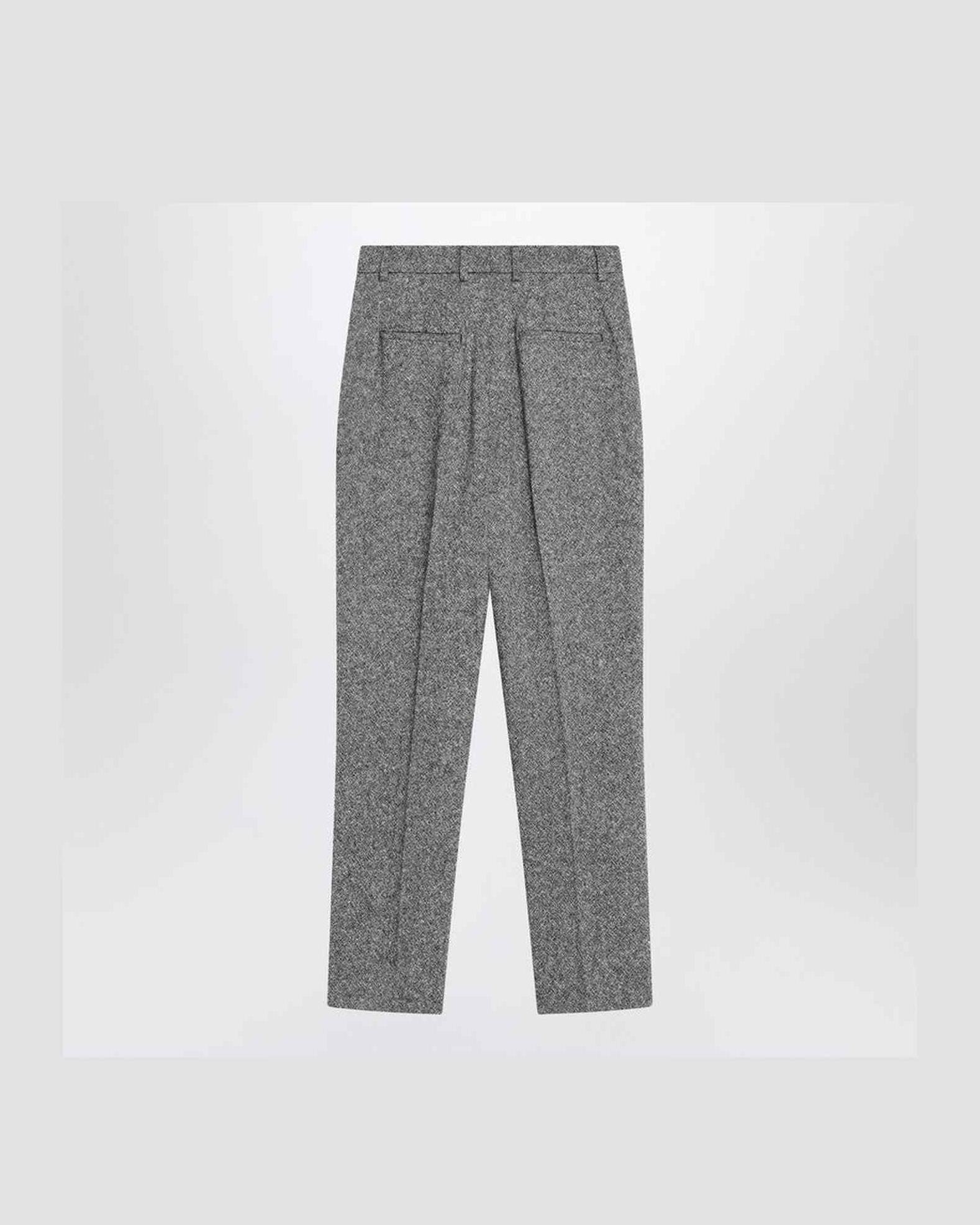 Dolce & Gabbana Wool Blend Dotted Trouser Glam Steals