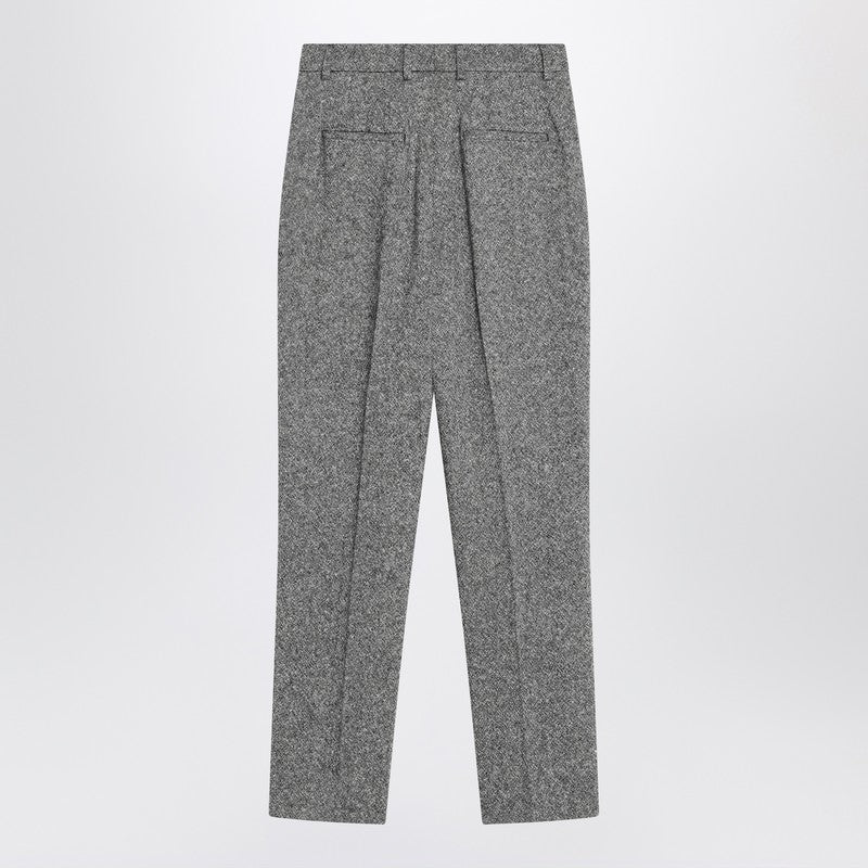 Dolce & Gabbana Wool Blend Dotted Trouser Glam Steals