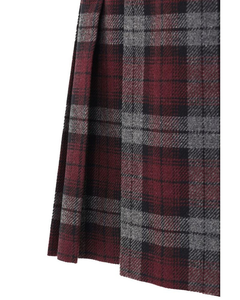 Dolce & Gabbana Wool Bordeaux Mini Skirt Glam Steals