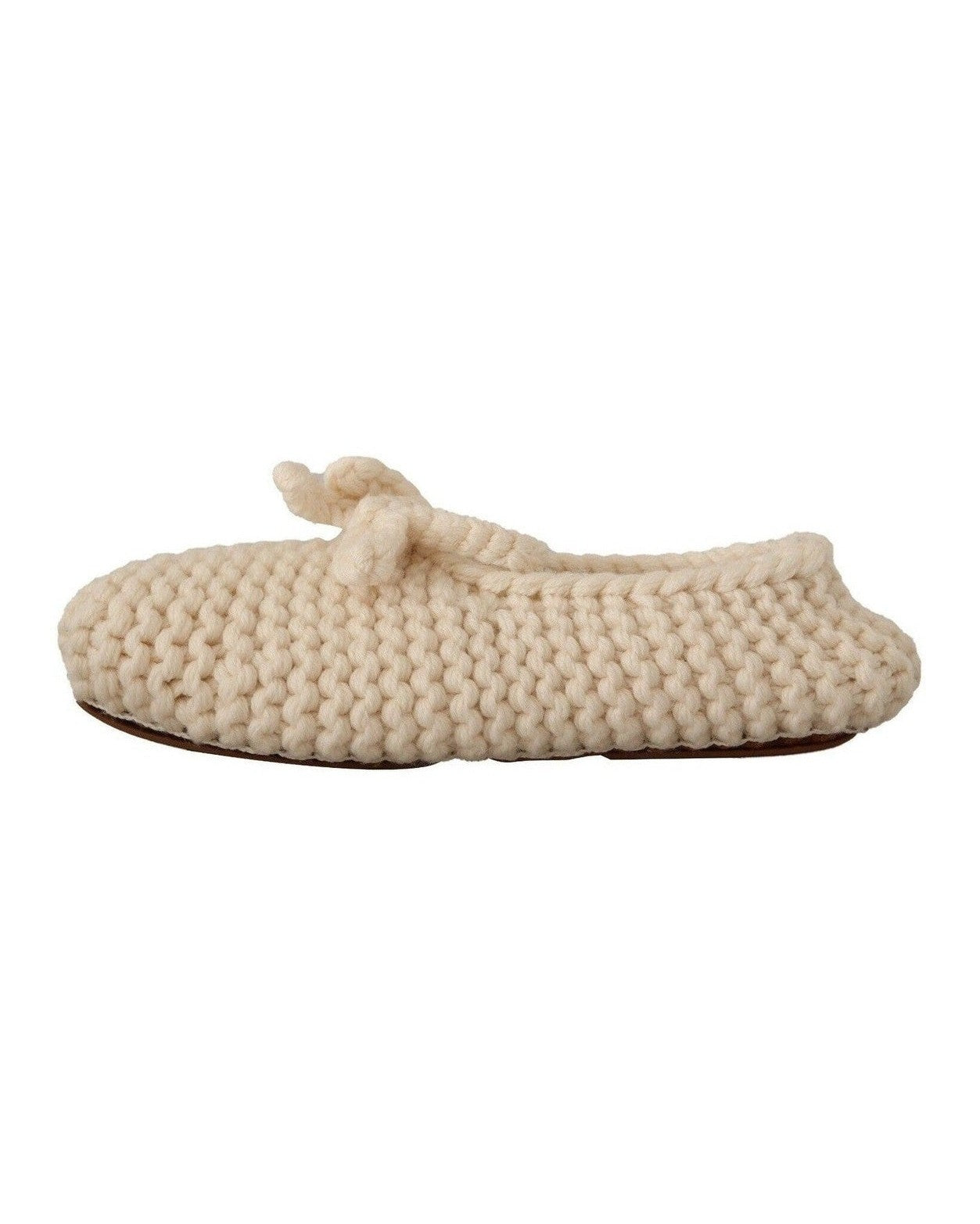 Dolce & Gabbana Wool Chic Knit Ballerina Flats Glam Steals