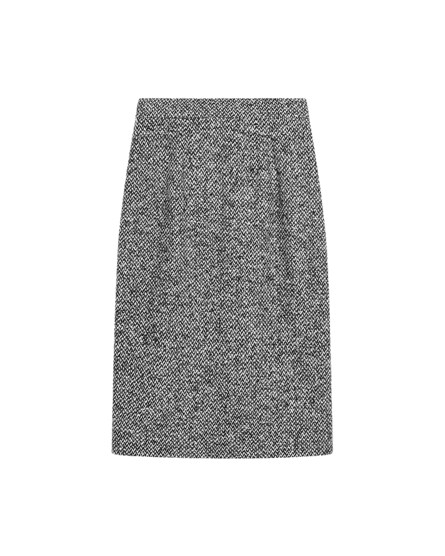 Dolce & Gabbana Wool Pencil Skirt In Speckled Blend Glam Steals