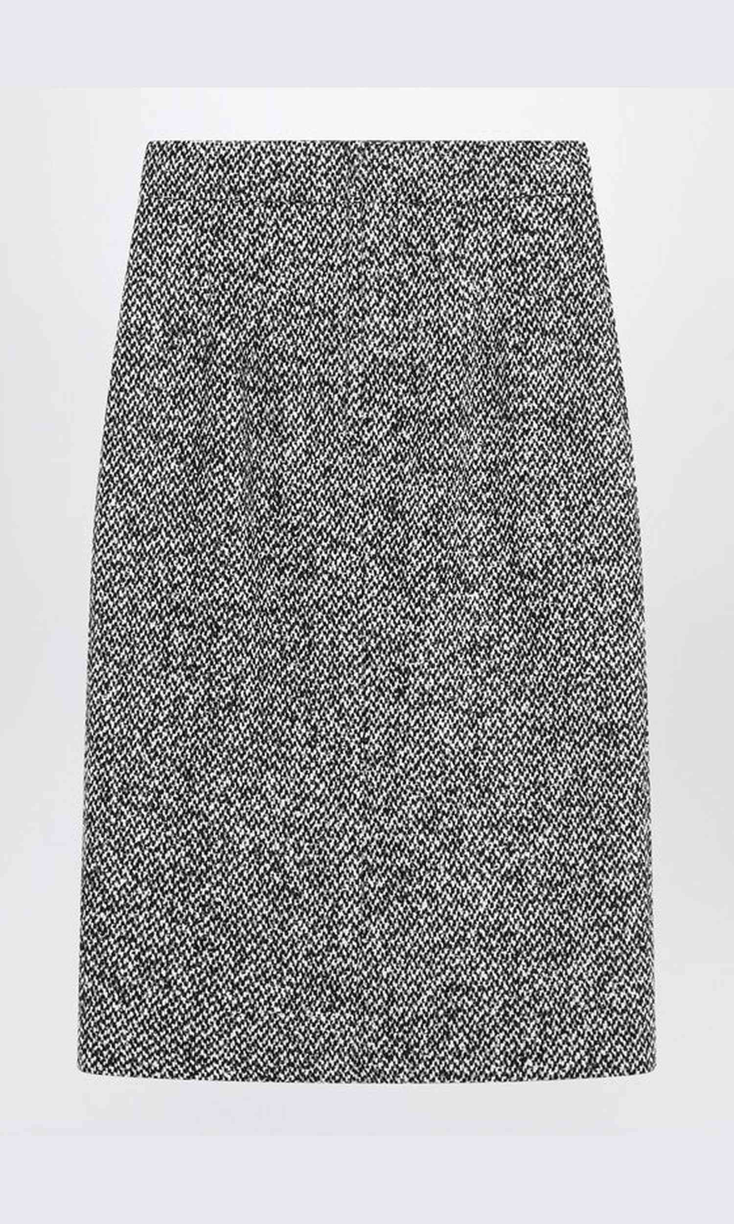 Dolce & Gabbana Wool Pencil Skirt in Speckled Blend Glam Steals