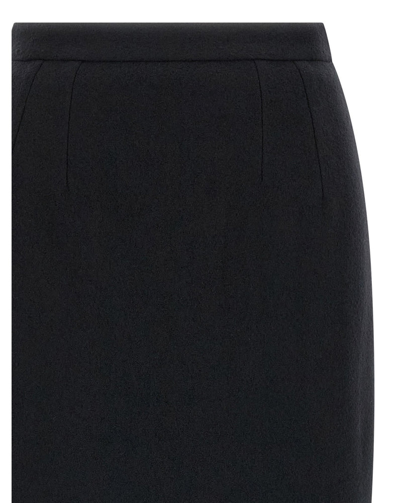 Dolce & Gabbana Wool Sheath Skirt Glam Steals