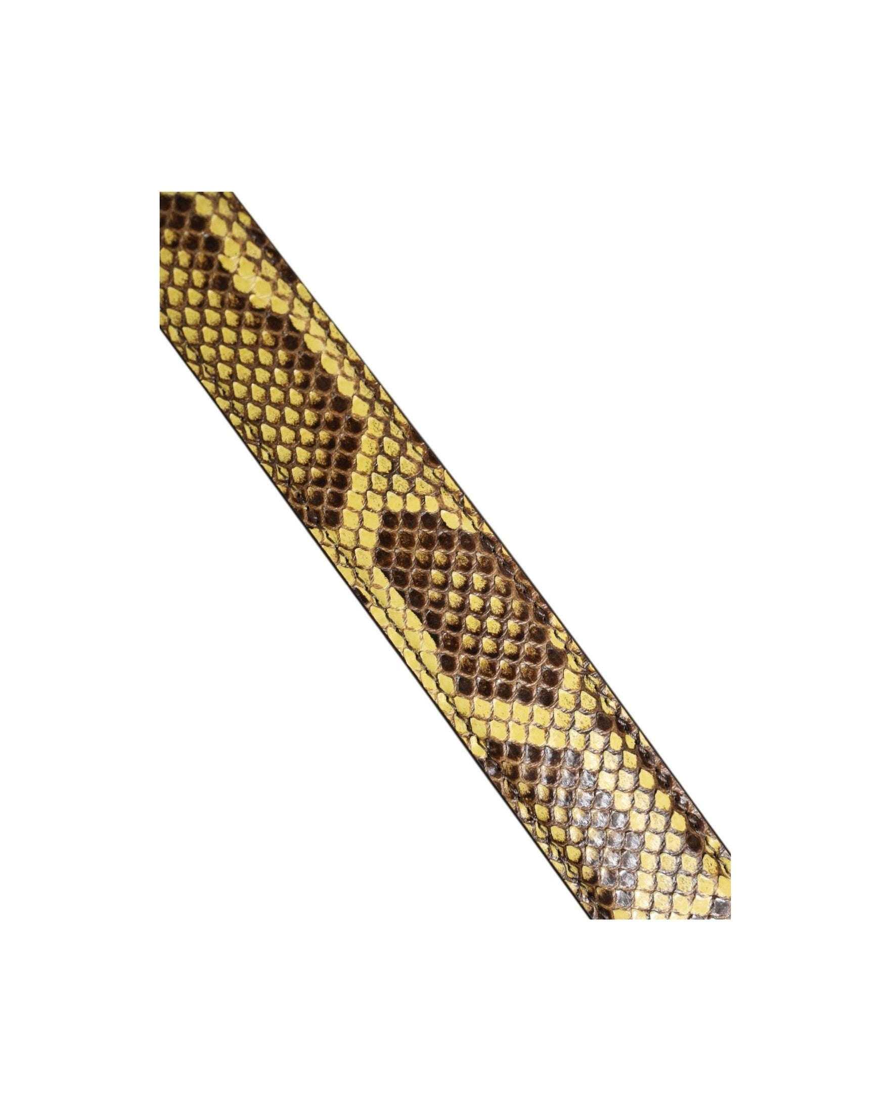 Dolce & Gabbana Yellow Leather Exotic Bag Shoulder Strap Glam Steals