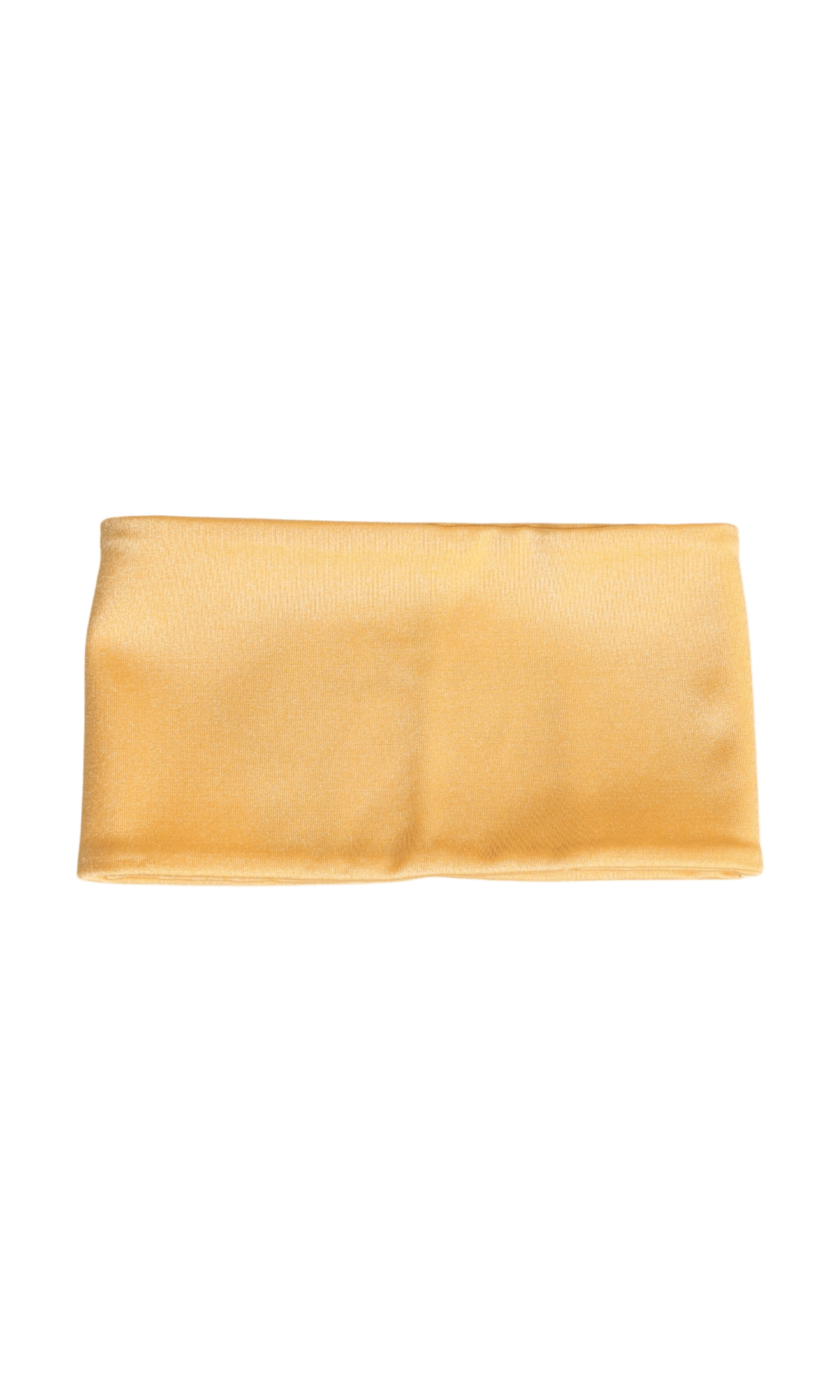 Dolce & Gabbana Yellow Nylon Stretch Women Neck Warmer Scarf Glam Steals