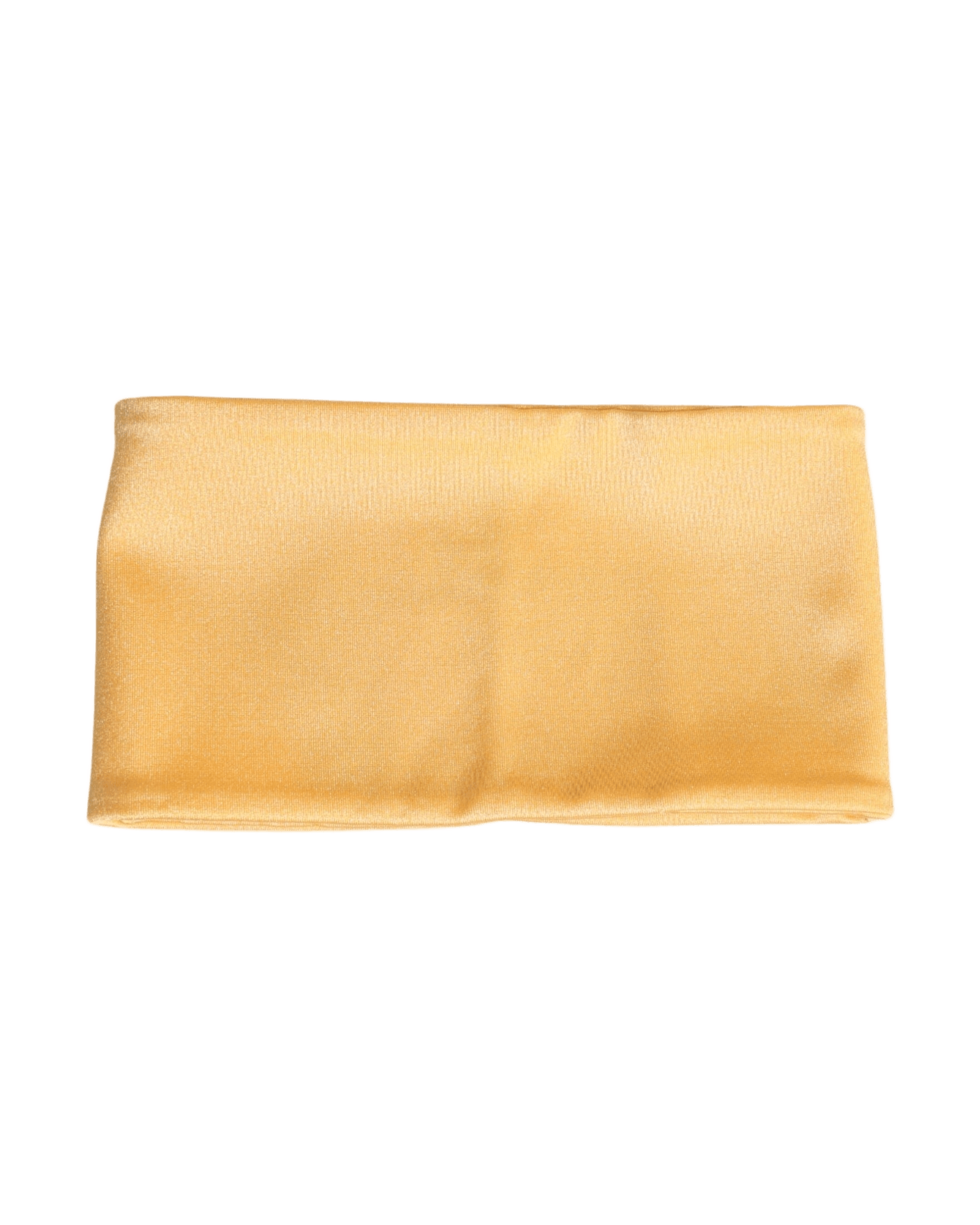 Dolce & Gabbana Yellow Nylon Stretch Women Neck Warmer Scarf Glam Steals