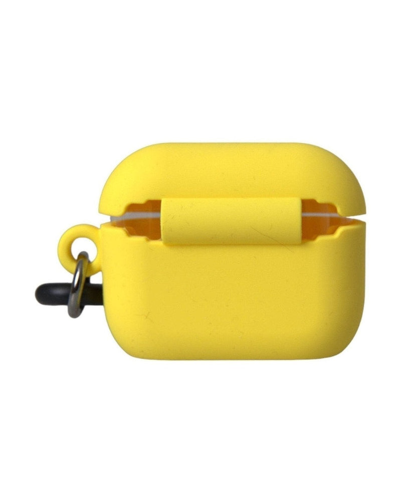 Dolce & Gabbana Silicone Logo Embossed Airpods Yellow Case Glam Steals