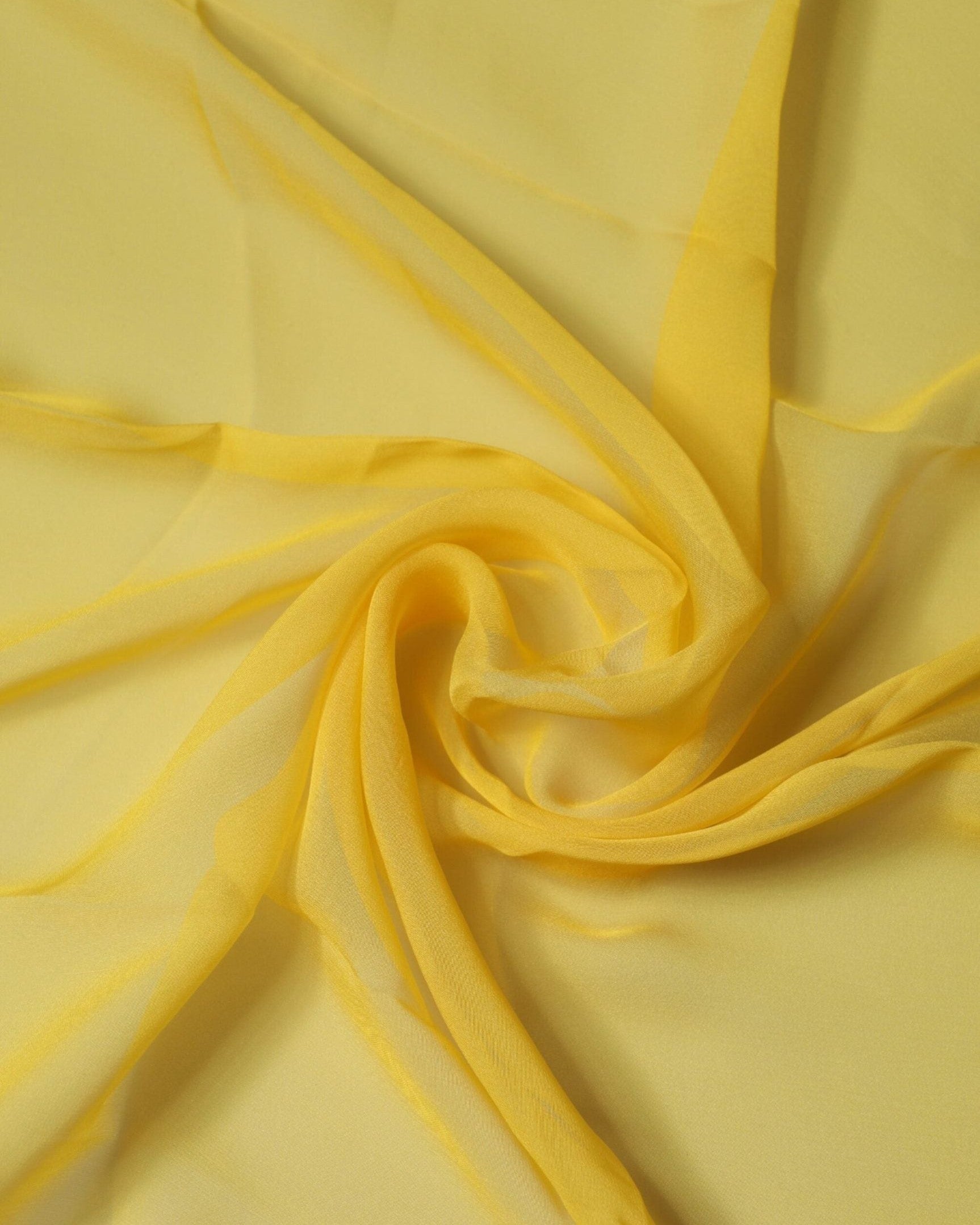 Dolce & Gabbana Yellow Silk Neck Wrap Square Foulard Scarf Scarves & Shawls