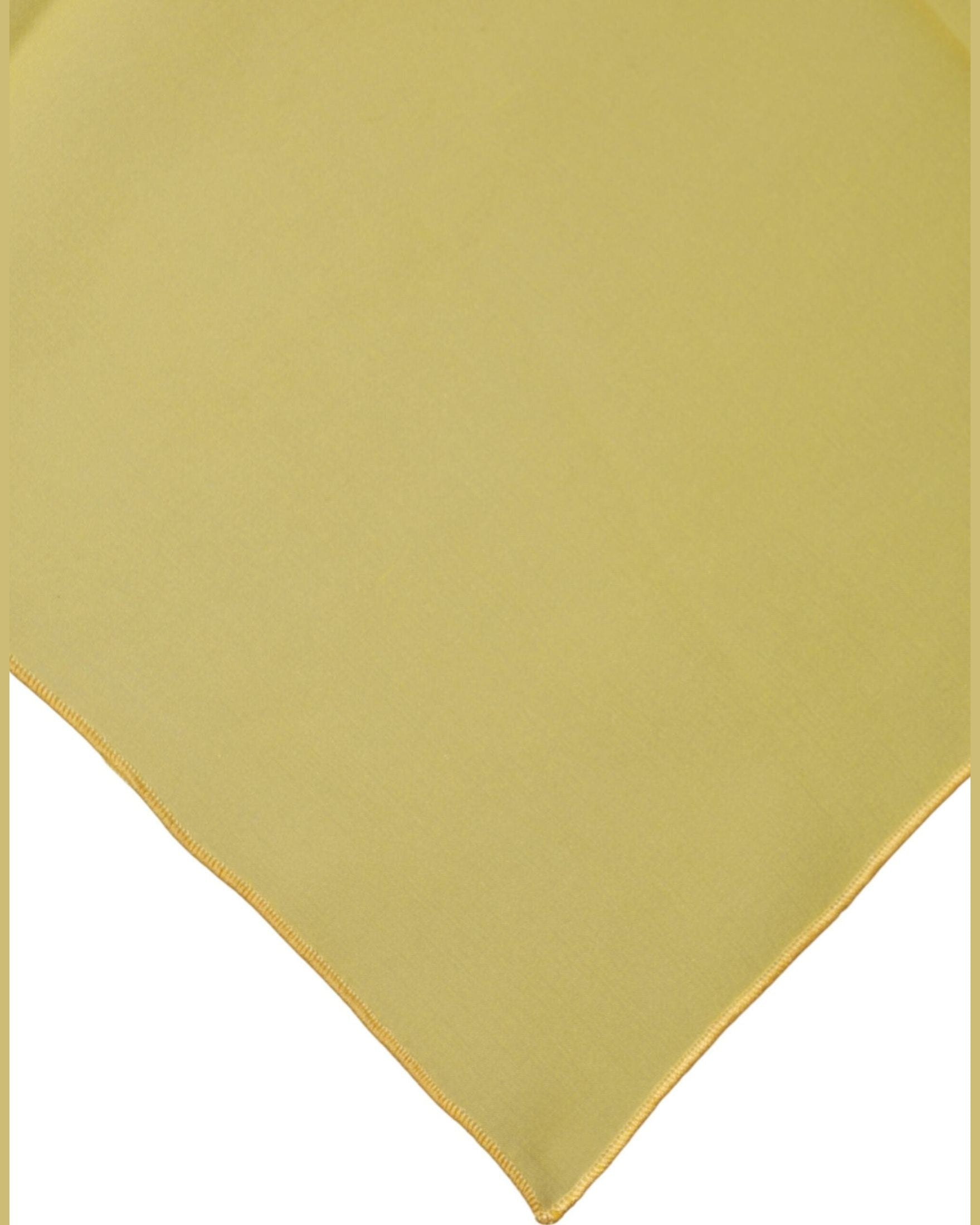 Dolce & Gabbana Yellow Silk Neck Wrap Square Foulard Scarf Scarves & Shawls