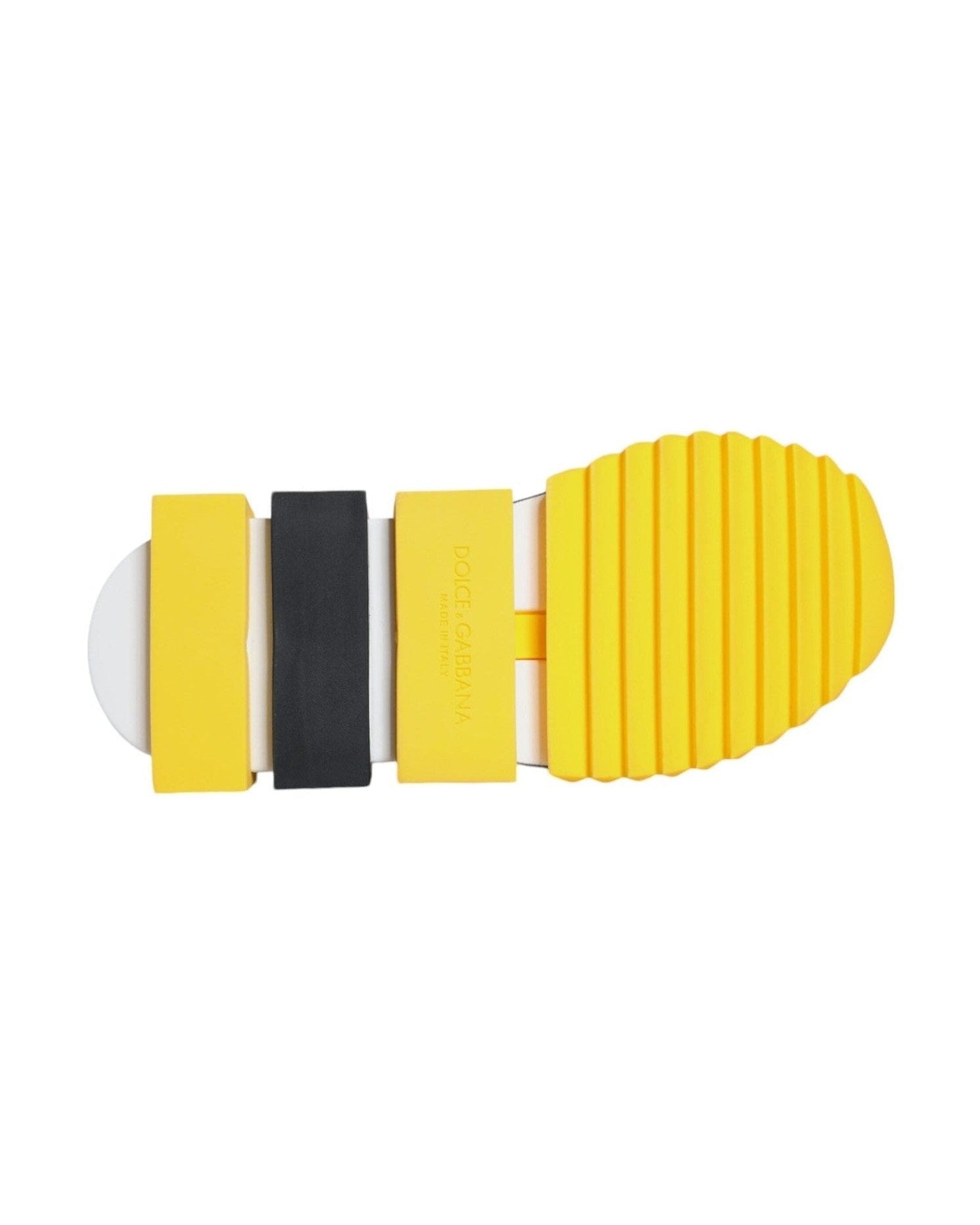 Dolce & Gabbana Yellow Sorrento Crystals Low Top Sneakers Shoes Glam Steals
