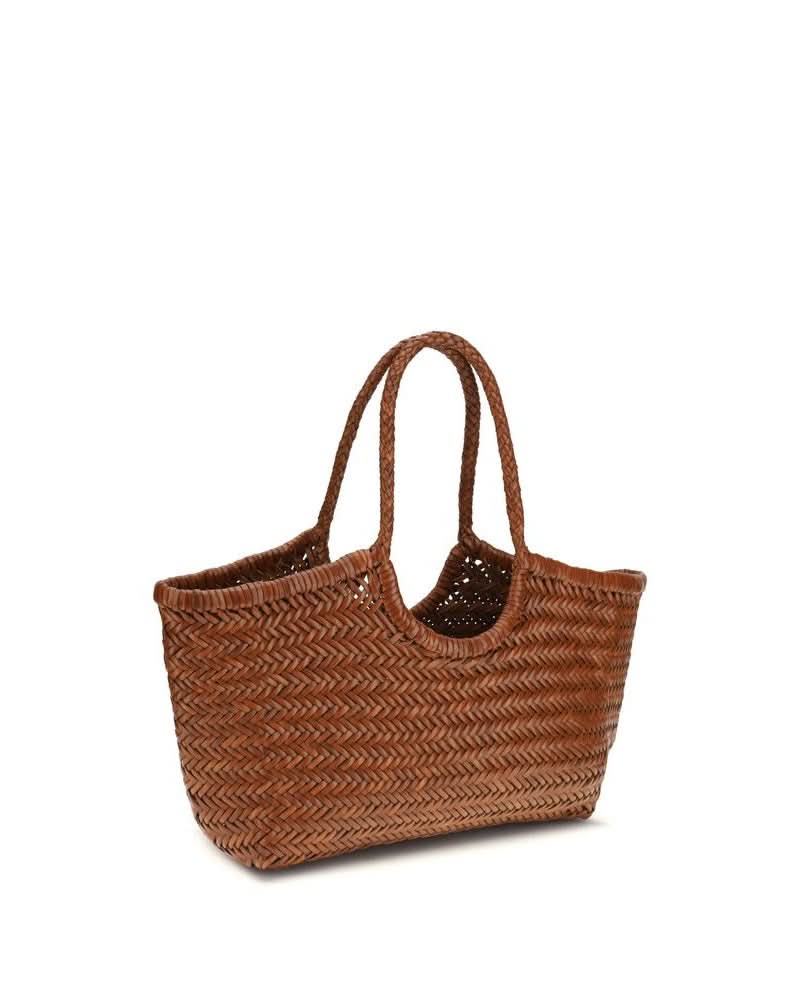 Dragon Diffusion Brown Leather Buffalo Shoulder Bag 