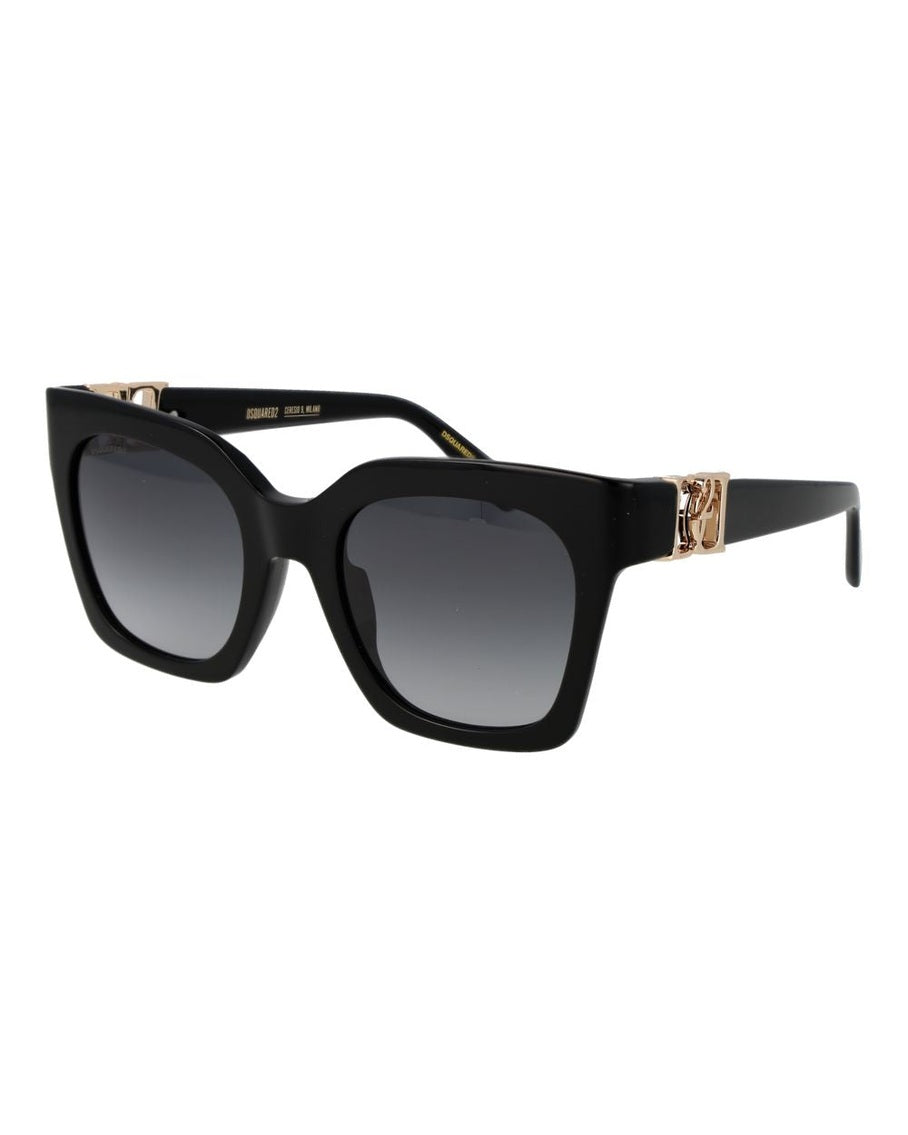 Dsquared² Black Acetate Sunglasses Glam Steals