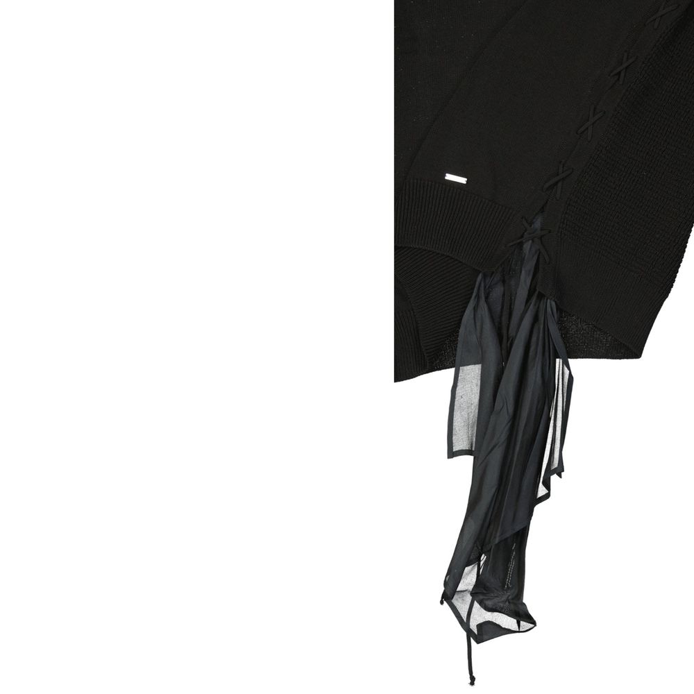 Dsquared² Black Cotton Sweatshirt Glam Steals