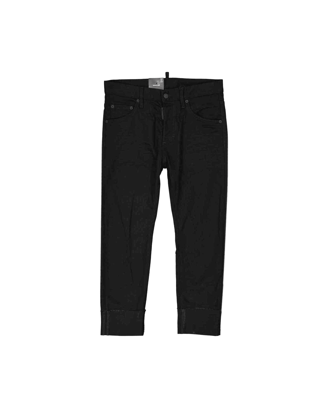 Dsquared² Black Denim Bull Sailor Jeans Glam Steals