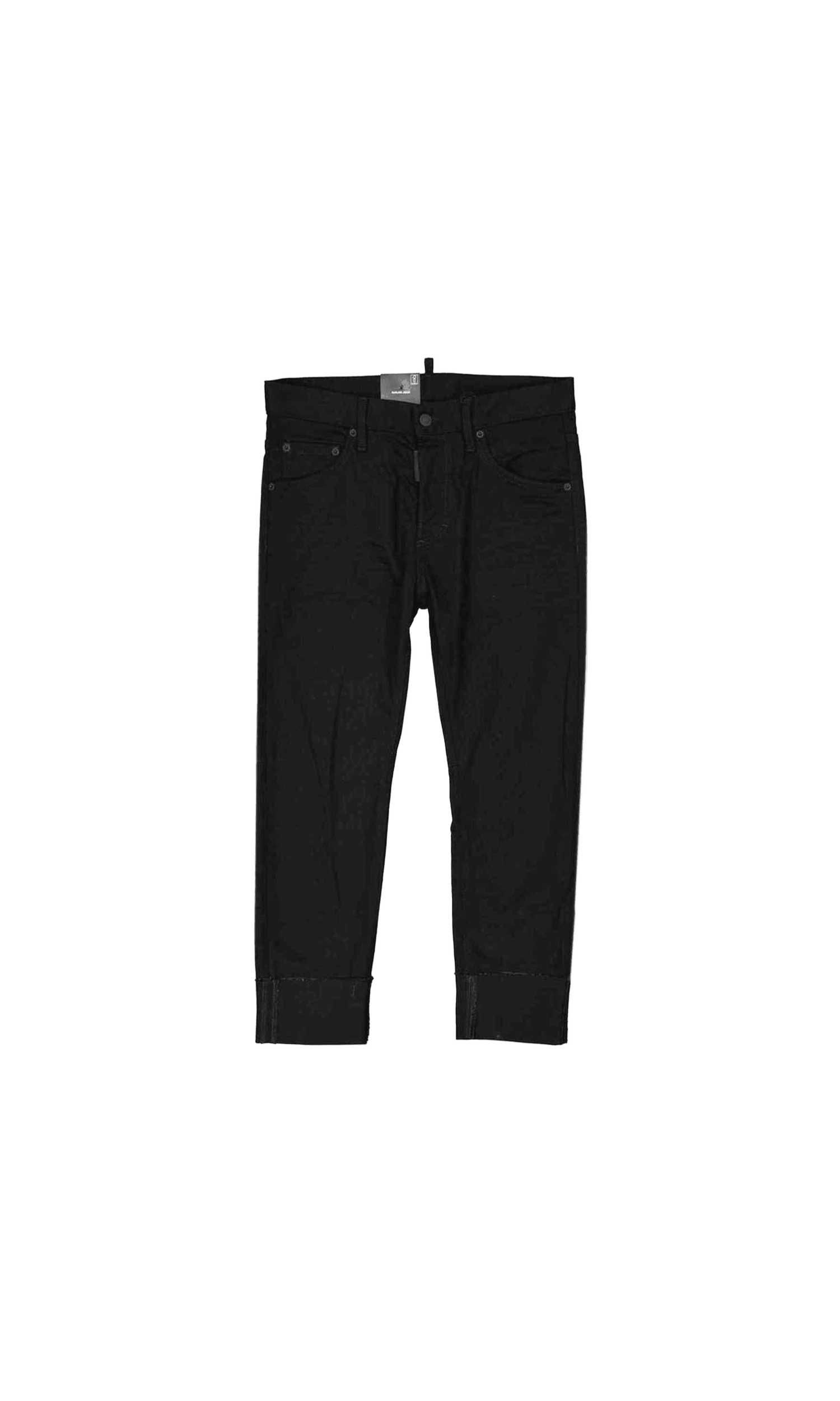 Dsquared² Black Denim Bull Sailor Jeans Glam Steals