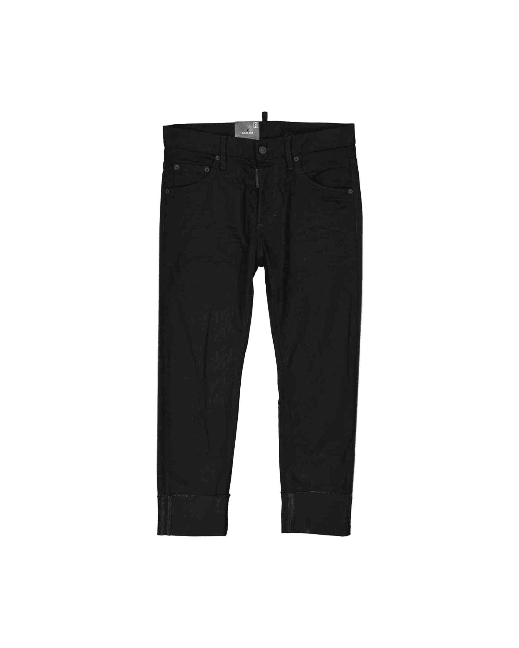 Dsquared² Black Denim Bull Sailor Jeans Glam Steals