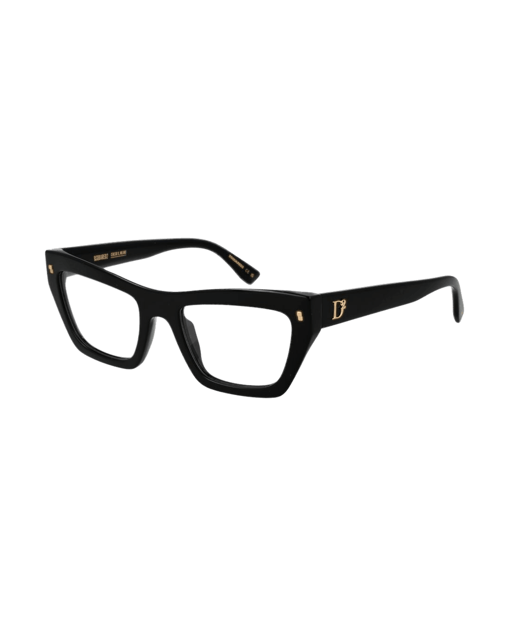 Dsquared² Black Glasses Frame Glam Steals