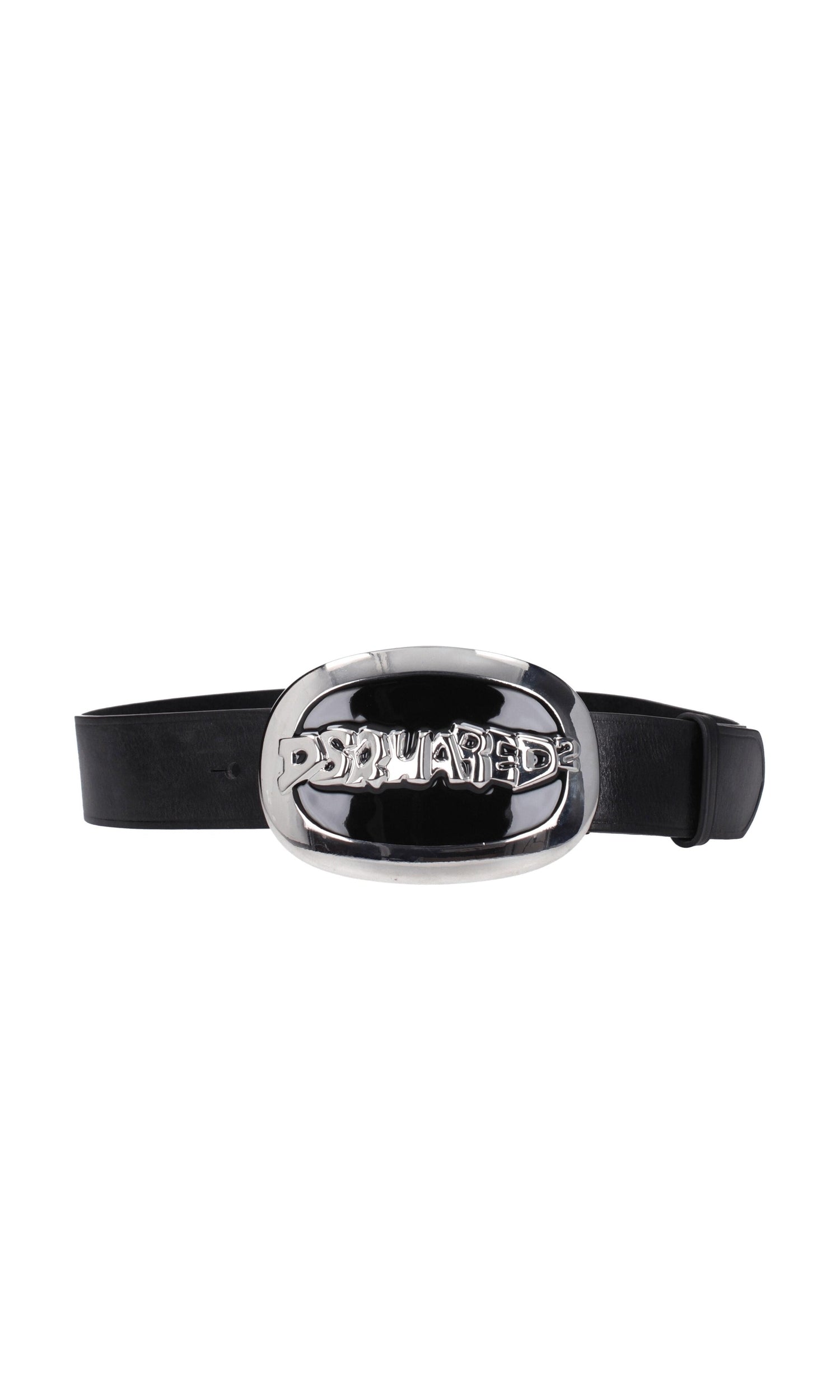 Dsquared² Black Leather Belts Glam Steals
