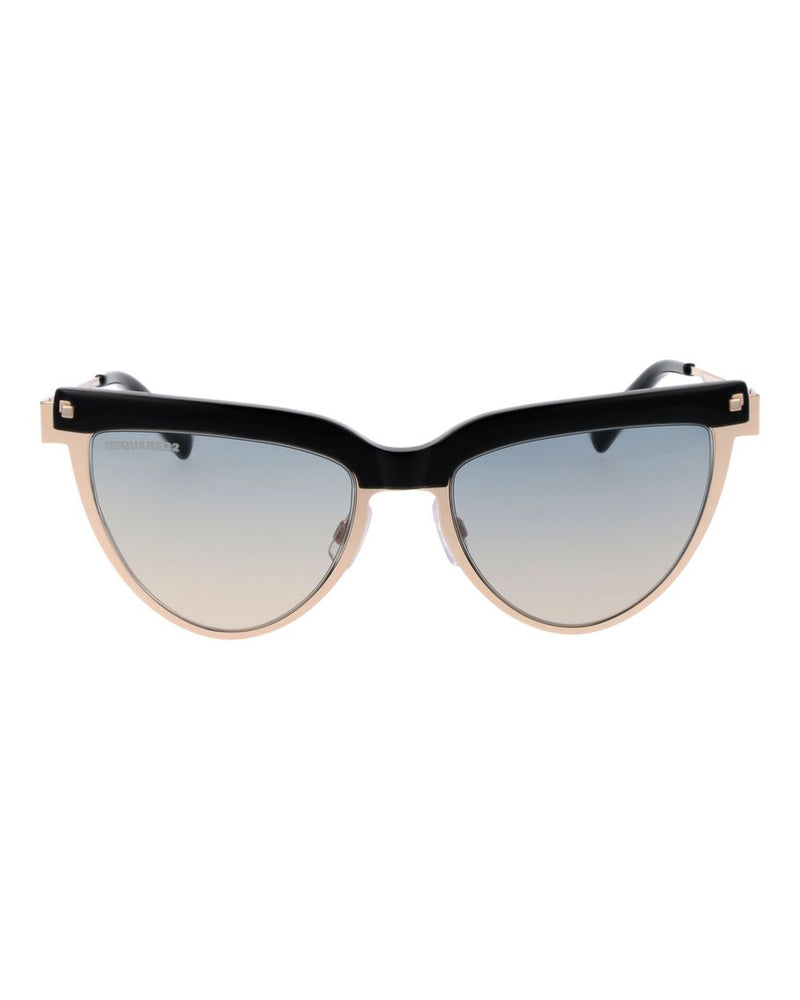 Dsquared² Black Metal Sunglasses Glam Steals