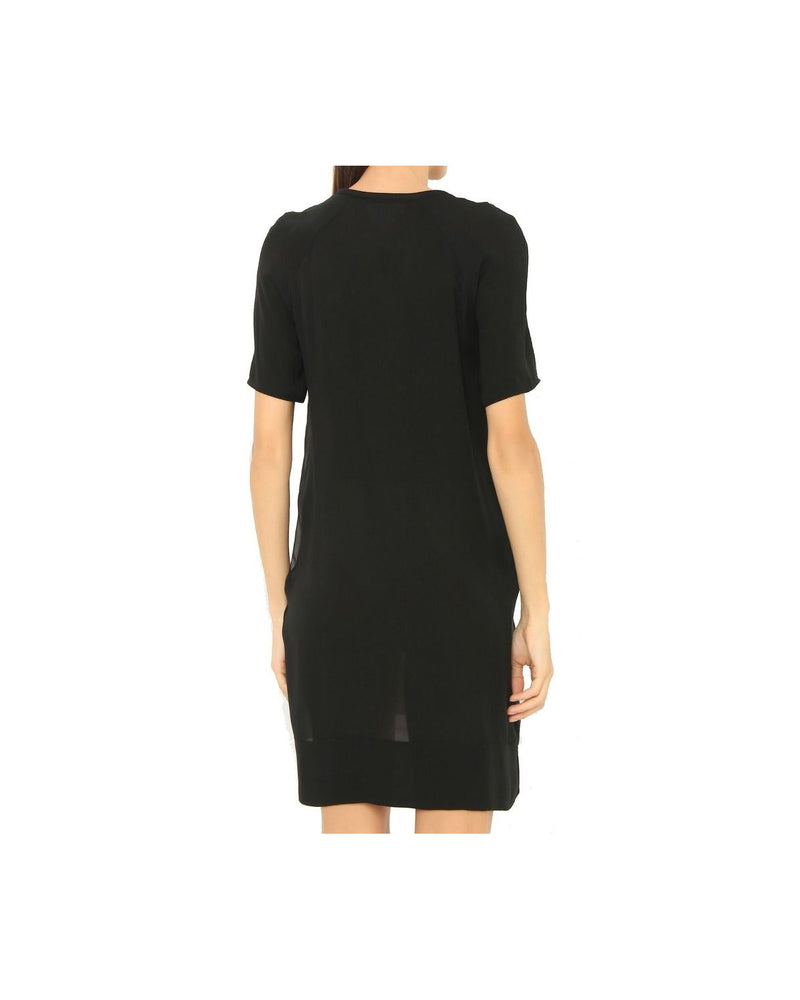 Dsquared² Black Silk Dress Glam Steals