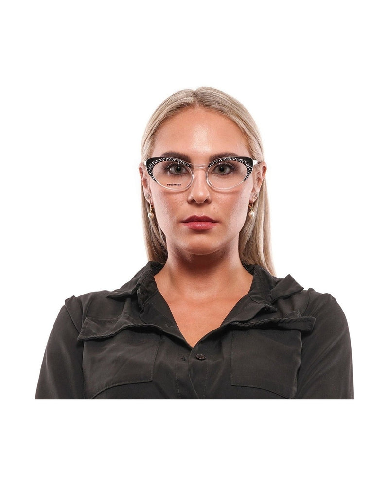 Dsquared² Chic Full-Rim Designer Black Eyewear Glam Steals