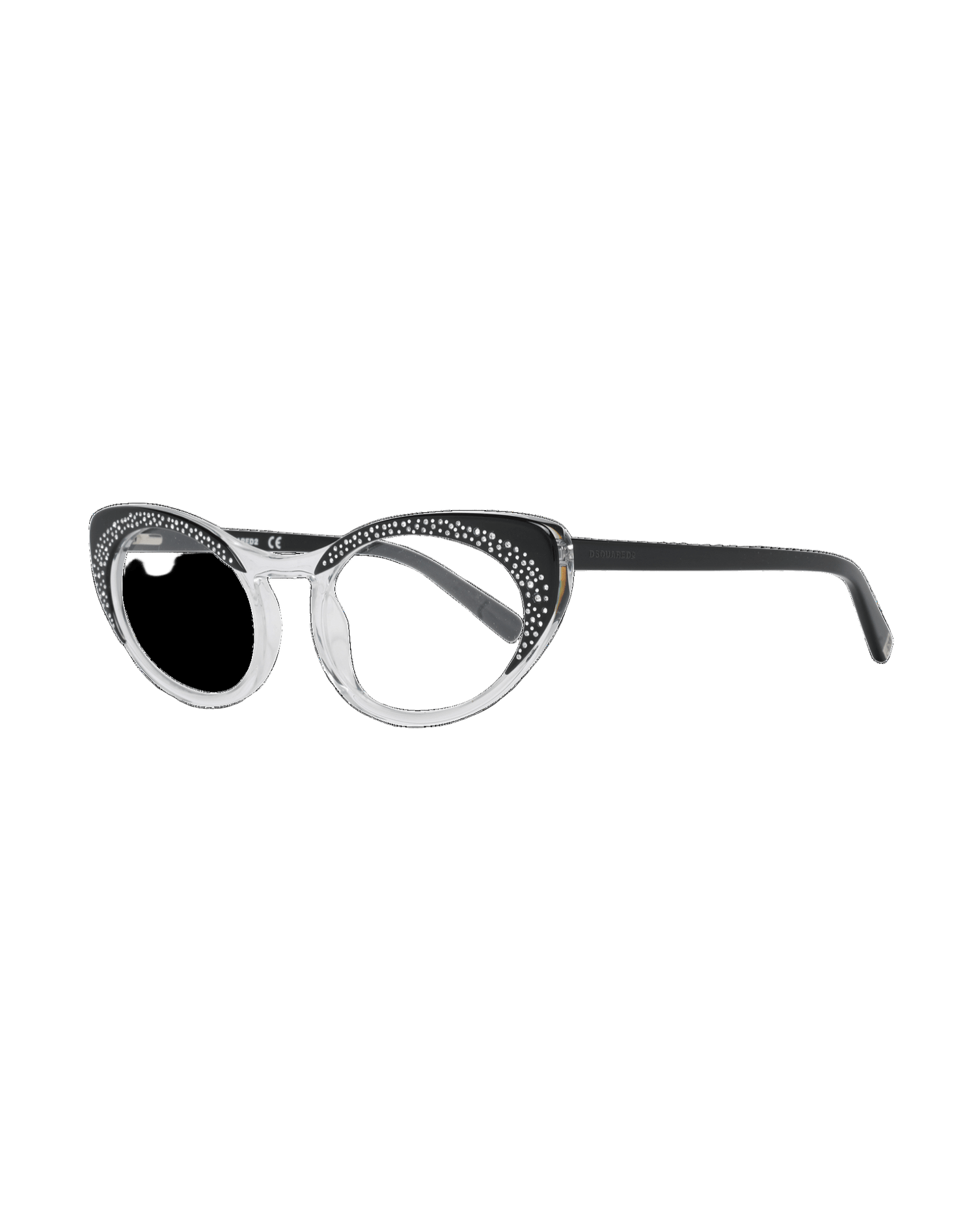 Dsquared² Chic Full-Rim Designer Black Eyewear Glam Steals